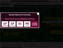 Tablet Screenshot of gafisa.com.br